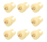 WOONEKY 8 Piezas Colgantes de Dientes Realistas Colgantes de Resina Duraderos para DIY Joyería Mini Amuletos Divertidos para Pulseras Llaveros y Collares Accesorio Versátil para