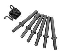 WOONEKY Accesorios Herramienta Neumática Para Remaches Kit De Remaches Neumáticos Martillo Neumático Broca Para Taladro De