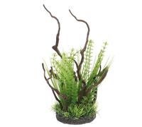 WOONEKY Adornos De Hierba Acuática De Simulación Planta Pequeña y Ramitas Decorativas para Acuarios Accesorios Decorativos para Peceras Uso Decoración De Acuarios Grandes