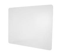 WOONEKY Alfombrilla de Ratón de Cristal Transparente 300x360 Mm Superficie Lisa para Gaming y Oficina Accesorios de Escritorio Profesional