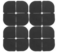 WOONEKY Almohadillas Antivibración para Lavadora de Eva, 16 Unidades Antideslizantes y Resistentes a Impactos, Ideales para Muebles y Electrodomésticos