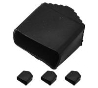 WOONEKY Almohadillas Protectoras para Escaleras Antideslizantes 4 Pcs Cubiertas de Goma para Pies de Escalera Estabilidad Protección del Piso Uso Interior Tamaño 2 * 4Cm