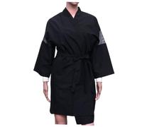 WOONEKY Bata de Peluquería Ajustable para Corte de Cabello de Salón Profesional Resistente al Agua Bata Ligera y Transpirable para Barbería Talla