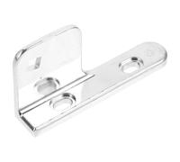 WOONEKY Bisagra Ajustable para Puerta de Congelador Pequeño en Acero Inoxidable, Pieza Única para Reparación y Mantenimiento de Frigoríficos y Congeladores Pequeños