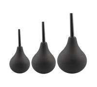 WOONEKY Bola de Silicona Negra para Limpiar Oídos 224ml Succión Segura y Diseño Ergonómico, Paquete de 2 Unidades Adecuado para Adultos
