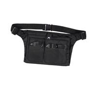 WOONEKY Bolsa De Cintura para Tijeras De Peluquero Portaherramientas, Tamaño Compacto, Nylon Resistente, Cinturón Ajustable, para Profesionales De Peluquería y Uso En Salones De Belleza
