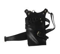 WOONEKY Bolsa De Cinturón para Peluquero De PU Organizador Portátil para Tijeras y Herramientas De Peluquería Diseño y Ligero para Estilistas Profesionales y Uso Personal