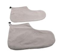 WOONEKY Bolsas para Pies Guantes para Pies Tratamiento para La Piel de Los Pies Envoltura 1 par de Calentadores de Cera Botines de Cera de Parafina para Los Pies