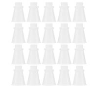 WOONEKY Boquillas de Repuesto para Extintores de Incendios 3kg 20 Piezas Boquilla de Plástico para Extintor de Polvo Seco Accesorio Compacto y Ligero para Seguridad contra Incendios