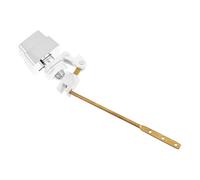 WOONEKY Botón Cuadrado de Palanca de Cobre para Cisterna de Inodoro, Función Decorativa y Montaje Lateral, Adecuado para Baños y Aseos Hogar