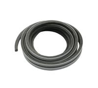 WOONEKY Burlete Adhesivo para Puertas y Ventanas Tira Selladora Autoadhesiva Resistente al Agua y Viento Cepillo Protector Insonorizante para Hogar y Armarios Aluminio Color Plata