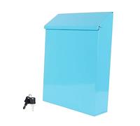 WOONEKY Buzón De Sugerencias De Hierro Creativo para Cartas, Buzón Pequeño De Almacenamiento, Resistente para Oficina y Escuela, Capacidad Grande, Uso Doméstico, Paquete Individual