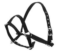 WOONEKY Cabestro de Equitación Ajustable con Cuerda para Halter de Nylon y Resistente Diseño Cómodo y Seguro para Entrenamiento y Versátil Competiciones y Paseos