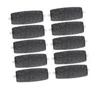 WOONEKY Cabezales De Reemplazo Para De Pies 10piezas Accesorios De Pedicura Eliminación De Muerta Rodillos De Pedicura Duraderos Compatible Mayoría De Molinillos De Pies Suaves y Tiernos