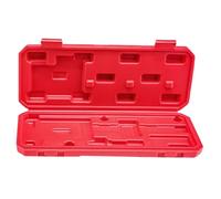 WOONEKY Caja de Almacenamiento de Calibres de Plástico Portátil Estuche de Medición Multi Función Caja de Herramientas para Vernier y Micrómetro Resistente y Ligera
