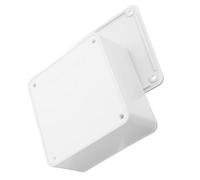 WOONEKY Caja de Conexiones Eléctricas de Plástico PVC Resistente al Fuego 100X100X50 MM para Proyectos Eléctricos Interiores y Exteriores Caja para Cableado Seguro y Protección de