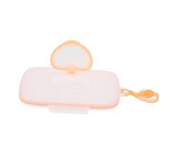 WOONEKY Caja Porta Toallitas Húmedas para Niña Portátil Ligera y Duradera Material PP Seguro Diseño Compacto con Apertura Fácil y Botón para Mano para y Bolsas de