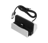 WOONEKY Cargador Escritorio USB Dock Estación Compatibilidad Amplia Sincronización Datos Soporte Teléfonos Compatible Edge Note