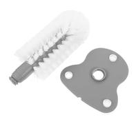 WOONEKY Cepillo de Limpieza de Caparazón de Tortuga con Succión Accesorio para Acuarios Cepillo de Masaje para Tortugas Herramienta de Limpieza de para Caparazones