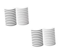 WOONEKY Cintas Autoadhesivas Para Pestañas Cajas De Tiras Transparentes y Negras Reemplazo De Adhesivo Para Pestañas Herramientas De Maquillaje Rápido