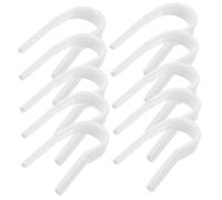 WOONEKY Clip Corrector De Nariz 10 Piezas Soporte En u Plástico Duradero Corrección Del Puente Nasal Para Uso Diario y Estética Facial