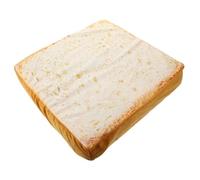 WOONEKY Cojín de Pan para Mascotas 1piezas Almohada Flexible de Pan Tostado Cojín de Dibujos Animados para Gatos Suave Lavable para Sofás y Habitaciones
