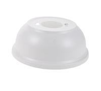 WOONEKY Cubierta de Lámpara para Ventilador de Techo Metálica en Color, Dosel Invisible de Luz, Pantalla Protectora de Jaula de Metal para Accesorio de Ventilador, Repuesto Compatible