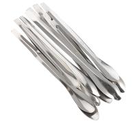 WOONEKY Cucharas Medidoras de Acero Inoxidable 12 Unidades para Laboratorio Herramienta Práctica y Multipropósito para Medición en Investigación