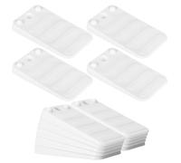 WOONEKY Cuñas Niveladoras de Plástico Duradero Ajustables para Muebles y Inodoros, Juego de 20 Piezas, Pequeñas Calzas Antivibración para Patas de Mesas, Sillas y Gabinetes en Suelos