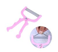 WOONEKY Depiladora Facial Manual para Mujer Removedor de con Hilo Eliminación de Frente Mejillas Superior y Barbilla Seco y Mojado Suave y Duradero Color Aleatorio