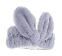 WOONEKY Diadema De Conejito Orejas De Conejo Diadema Para Lavarse La Cara Kawaii De Felpa Suave Accesorio Para Cuidado De Piel y Maquillaje Para Mujeres y Niñas
