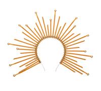 WOONEKY Diadema De Diosa Vintage Aro Para Mujeres Adorno Elegante Para Fiestas Bodas y Celebraciones