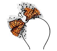 WOONEKY Diadema Halloween con Lazo Elástico Cute para Fiesta y Disfraces Animal Headband Accesorios Cabello Festivos