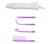 WOONEKY Dispositivo de Belleza Facial de Alta Frecuencia Portátil Tubo de Vidrio Máquina para Reafirmar el Rostro y Cuidado Piel para Acné y Regeneración Celular Casa
