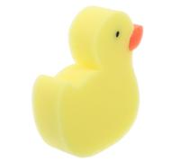 WOONEKY Esponja De Baño Exfoliante Forma De Patito Para Bebés y Niños Pequeños Tamaño Pequeño Material Esponja Suave Accesorios De Baño Para Limpieza Profunda y Juego La Ducha