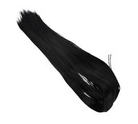 WOONEKY Extensión de Coleta Sintética Larga y con Pinza Doble Postizo de Fibra Química Suave para Mujer Extensiones Clip-in para Peinados Juveniles y Cosplay