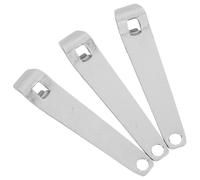 WOONEKY Herramienta Abrebotellas de Acero Inoxidable Reutilizable 3 Unidades Compactas para Apertura de Ampollas en Entornos Hospitalarios y Traslado entre Centros Médicos