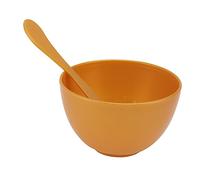 WOONEKY Herramientas Diy Salón Belleza Cuenco Mezcla Mascarilla Facial Resistente Edad Media Color Dorado