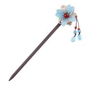 WOONEKY Horquilla De Flores De Ágata Para Peinados Elegante Pasador De Cabello Retro Adorno Para Updos Accesorios De Moda Para Mujeres
