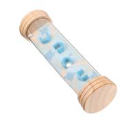 WOONEKY Instrumento de Lluvia para Laberinto Sensorial Juguete Musical Educativo para Desarrollo Cognitivo y Coordinación Tubo de Sonido Relajante para Bebés para Celebraciones y Diario