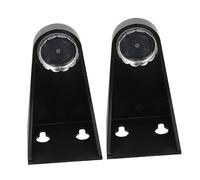 WOONEKY Jabonera Magnética Para Ducha 2 Piezas Soporte Magnético Negro Sostenible Antimanchas Práctico Para Baño Cocina Sin Taladro