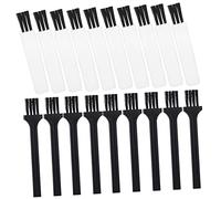 WOONEKY Juego de 30 Mini Cepillos de Limpieza Cepillo de Afeitar Cepillo de Limpieza para Afeitadora Eléctrica Cepillo de Limpieza para Barba Mini Cepillos de Plástico