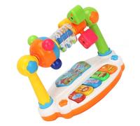 WOONEKY Juguete Musical Multifuncional para Luz y Sonido Piano de Plástico para Educación Temprana para Bebés y Pequeños Color Aleatorio Color Aleatorio