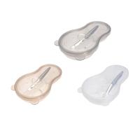 WOONEKY Kit de Cuenco para Mezclar Faciales Juego de Pinceles Cucharas Cuenco de Belleza para Caseras Accesorios para Hacer Color Aleatorio