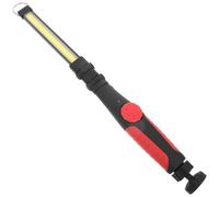 WOONEKY Lámpara de Trabajo Recargable USB Luz Cob Alta Brillo con Base Magnética para Camping Taller Inspección Roja