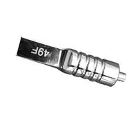 WOONEKY Mango Agarre Seguro y Duradero de Acero Inoxidable Patrón Antideslizante 49f y Resistencia Corrosión