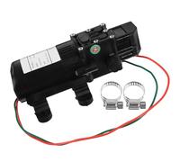 WOONEKY Minibomba de Diafragma Eléctrica 12v 70W Negra Autocebante Alta Presión para Sistemas de Pulverización Lavado de Coches y Transferencia de Líquidos sin Aceite