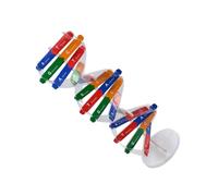 WOONEKY Modelo DIY ADN Doble Hélice Kit Educativo de Ciencias para Niñas Juguete de Construcción Molecular para Enseñanza Biología y Genética Color Aleatorio Color Aleatorio
