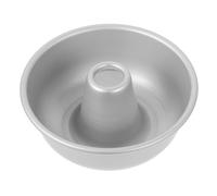 WOONEKY Molde para Hornear Donas Redondo de Aleación de Aluminio Plata Fácil Desmoldado para Elaboración de Repostería