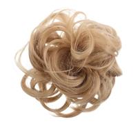 WOONEKY Moño Postizo de Sintético para Mujeres y Niñas Coletero de Moño y Ondulado Extensiones para Natural Color